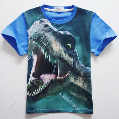 Camiseta Infantil Cuello Redondo con Diseño de Caricatura - Image 13