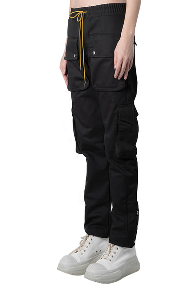 Pantalones Cargo Multibolsillos de Corte Recto Unisex - Estilo Urbano Casual - Image 6