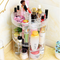 Organizador de Maquillaje Giratorio 360° con Almacenamiento Desmontable