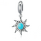 925 sterling Plateado beads accessories Azul day