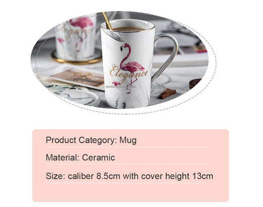 Taza de Cerámica Marmolada Nórdica - Vaso para Café y Leche - Image 11