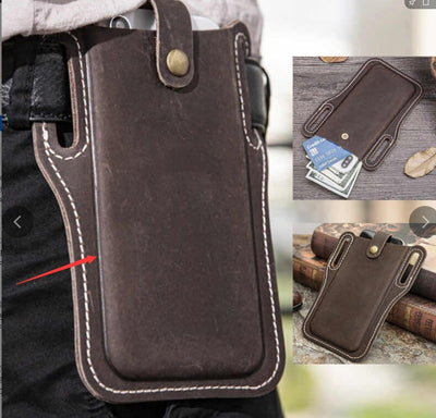 Bolsa Cintura Piel PU con Soporte para Celular - Cartera Multiuso - Image 8