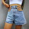 Shorts de Mezclilla con Detalles de Personajes