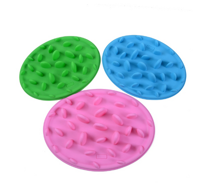 Plato Interactivo para Perros con Textura Masticable