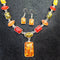 Two-piece Earrings And Necklaces Blanco
