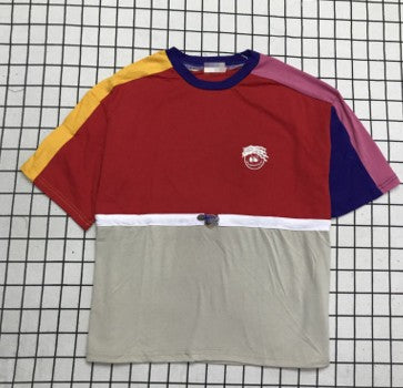 Playera Universitaria Estilo Colegiado con Bordado y Cordones - Primavera Verano