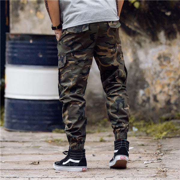 Pantalones Jogger Camuflaje Hombre - Estilo Streetwear Slim Fit
