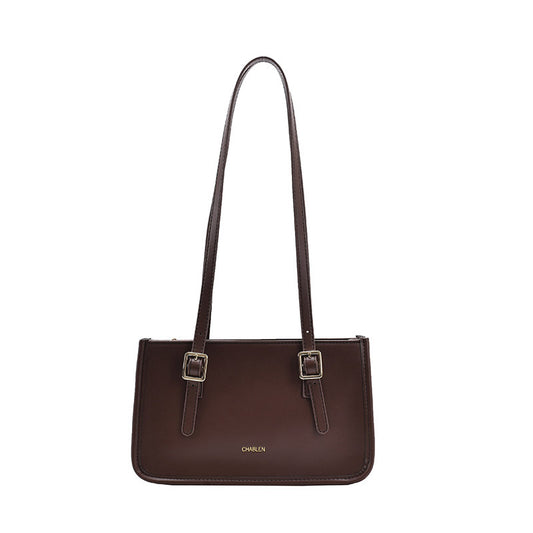 Bolso Bandolera Retráctil de Color Liso - Portátil y Minimalista