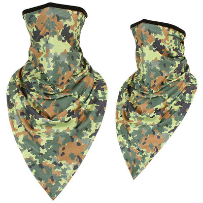 Pañuelo Triangular Camuflaje de Seda de Hielo de Secado Rápido - Image 18
