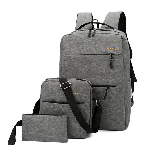 Set de 3 Mochilas Ejecutivas con Carga USB - Diseño Moderno para Profesionales - Image 4