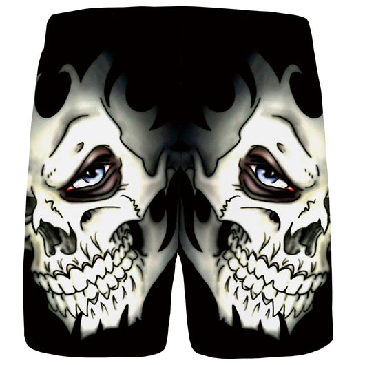Shorts Deportivos con Estampado 3D Calavera para Hombre - Image 5