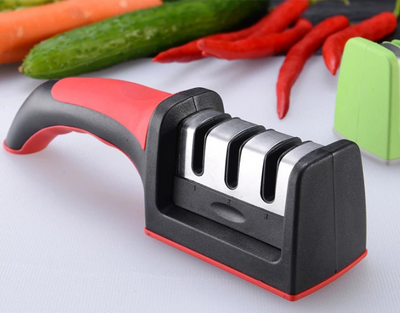 Afilador de Cuchillos de Cocina Profesional de 3 Etapas - Image 4