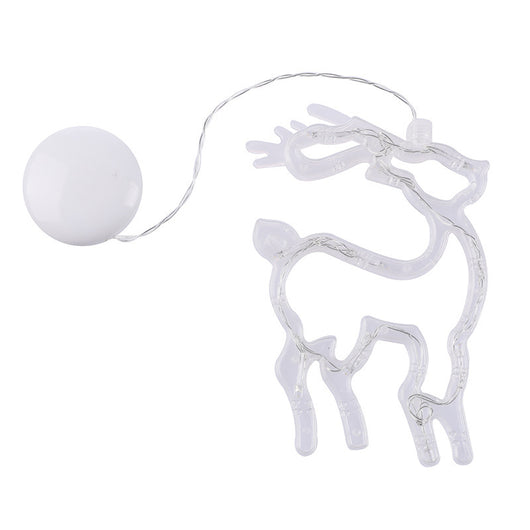 Lámpara LED Navideña con Ventosa - Decoración Santa, Reno y Muñeco de Nieve - Image 13