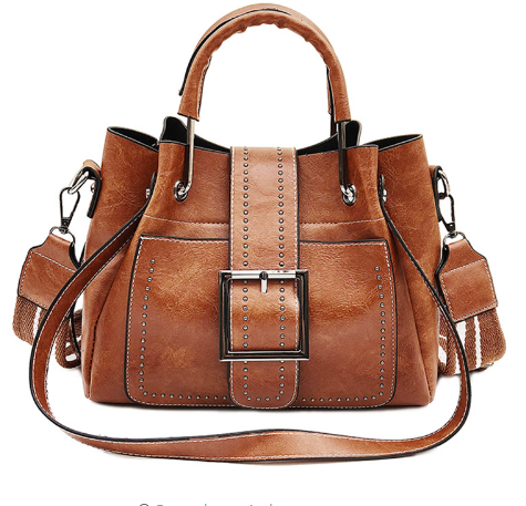 Bolso Bucket de Doble Cuero Premium
