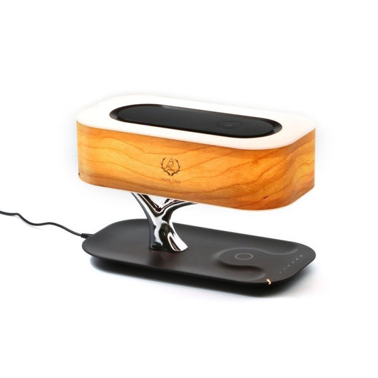 Lámpara de Escritorio Árbol LED con Cargador Inalámbrico y Parlante Bluetooth - Image 5