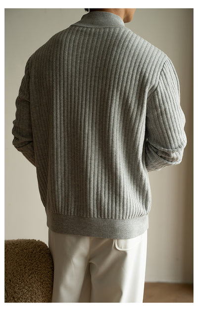 Cardigan con Cierre Casual para Hombre - Suéter Abrigo Versátil - Image 30