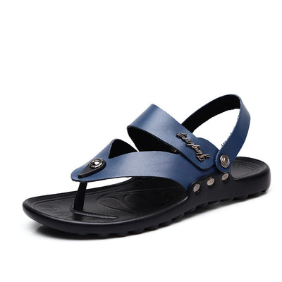 Sandalias de Cuero para Hombre - Chanclas de Playa Cómodas - Image 11