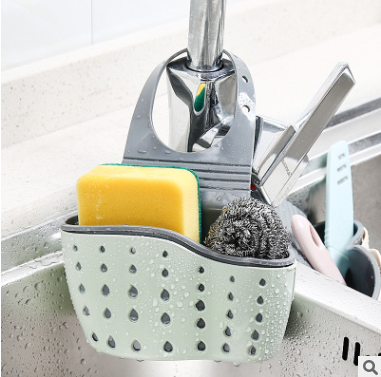 Organizador de Esponja Drenaje Cocina - Canasta Almacenamiento Goma Baño Jabón - Image 2