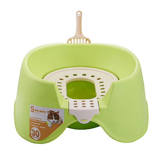 Arenero Felino Semicerrado Extragrande Anti-derrames