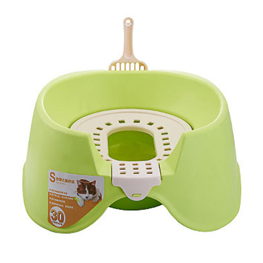 Arenero Felino Semicerrado Extragrande Anti-derrames