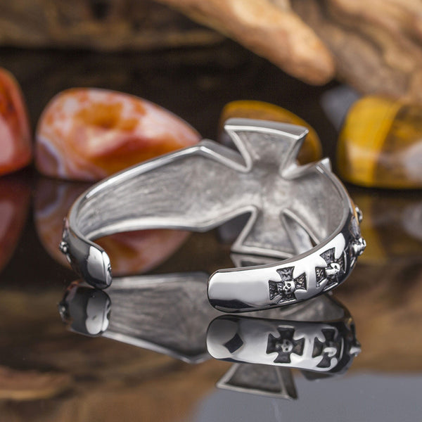 Pulsera Tótem en Acero Titanio