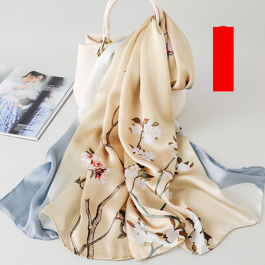Pañuelo de Seda Estampado para Mujer - Image 47
