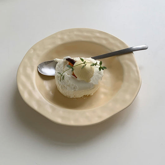 Juego de Platos y Tazones Artesanales Mate para Desayuno y Postre - Image 13