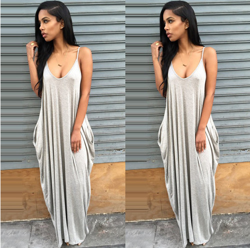 Vestido Largo Casual de Verano Tallas Grandes para Mujer - Image 6