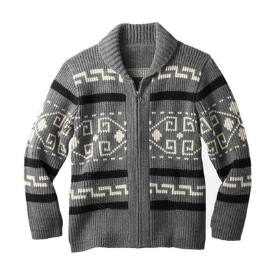 Cardigan Casual con Solapa para Hombre - Estilo Joven Versátil - Image 5