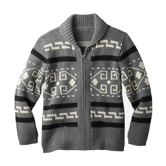 Cardigan Casual con Solapa para Hombre - Estilo Joven Versátil - Image 5