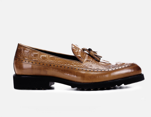 Zapatos de Vestir para Hombre con Borlas y Tallado Brock - Image 9