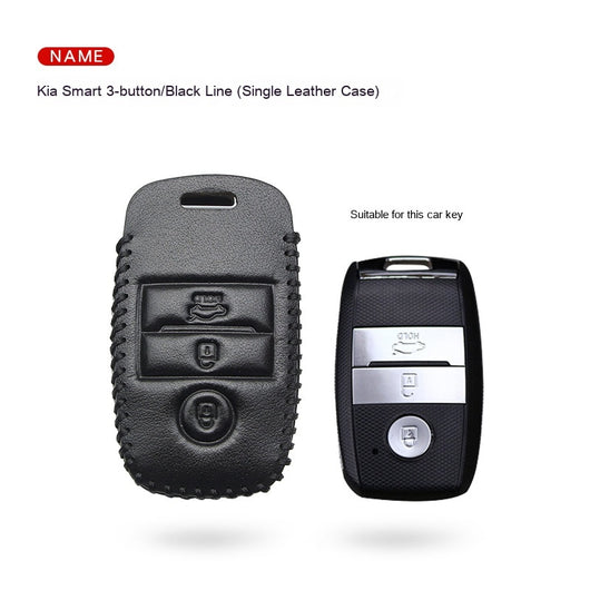 Funda de Cuero Genuino para Llaves del Auto - Image 9