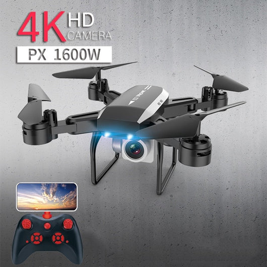 Dron Cuadricóptero Plegable KY606D