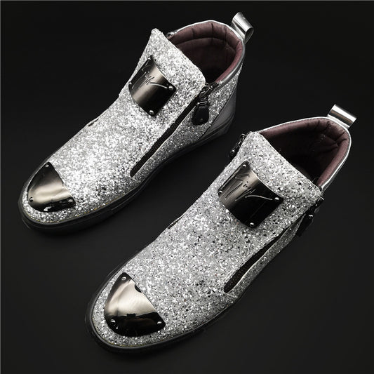 Botas Martin Brillantes con Lentejuelas