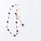 Collar de Granate en Plata 925 - Cadena Escote