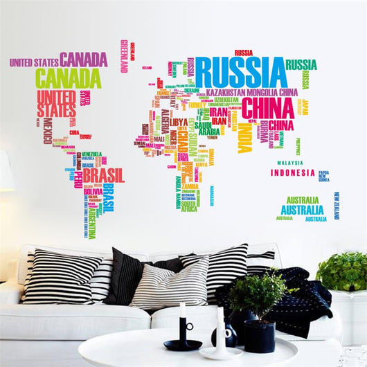 Vinilo Decorativo Mapa del Mundo Animal para Habitaciones Infantiles - Image 7