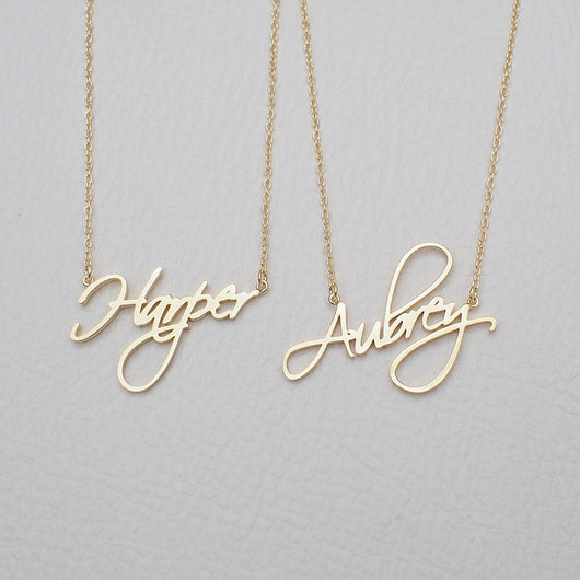 Collar Personalizado con Letra de Nombre en Aleación Dorada y Cobre - Image 4