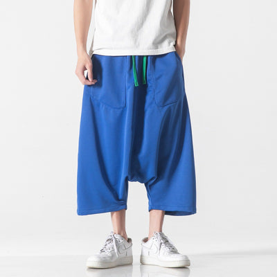 Pantalones Hombre Casual Rectos Pierna Ancha Suelta - Image 7