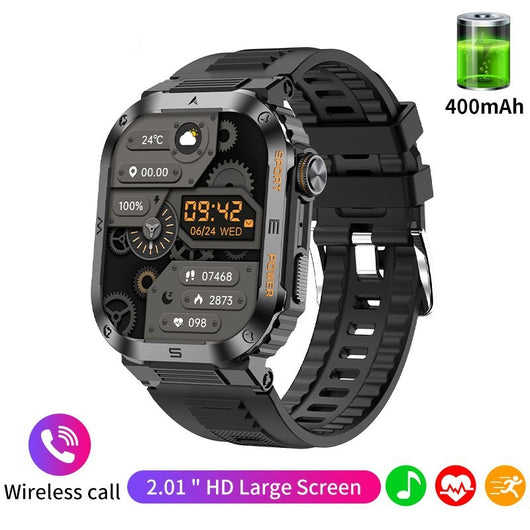 Reloj Despertador Inteligente Multifuncional a Prueba de Agua con Pantalla Grande - Image 5
