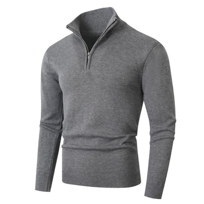 Suéter con Cierre para Hombre Talla Grande Forrado en Fleece - Image 28