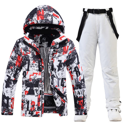Traje de Esquí para Hombre - Abrigo Impermeable y Cortavientos para Invierno - Image 10