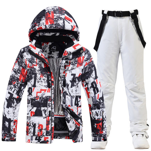 Traje de Esquí para Hombre - Abrigo Impermeable y Cortavientos para Invierno - Image 10