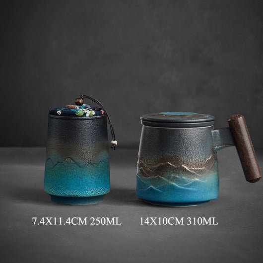 Taza de Té con Filtro Integrado y Tapa para Oficina - Image 10
