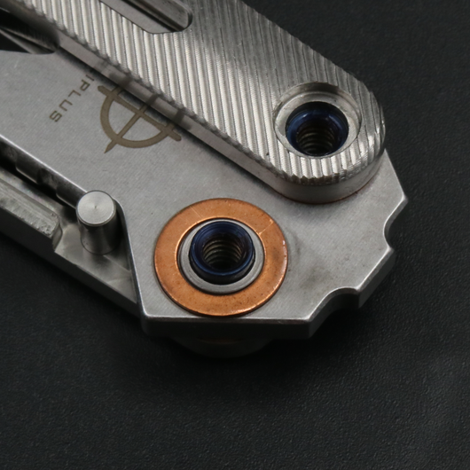 Cuchillo Mariposa de Aleación de Titanio con Mango Integrado - Image 3