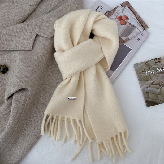 Bufanda Retro de Invierno Premium Multiuso Color Sólido - Image 19
