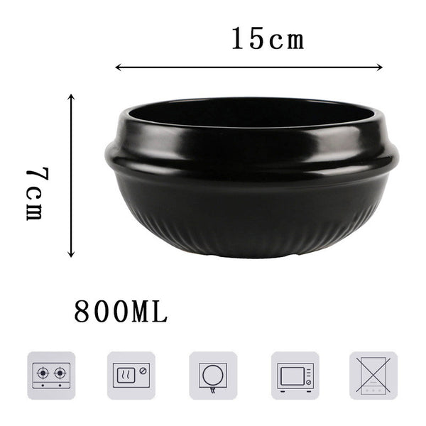 Tazón Instantáneo Coreano Bibimbap con Polvo de Papa y Cerámica - Image 2
