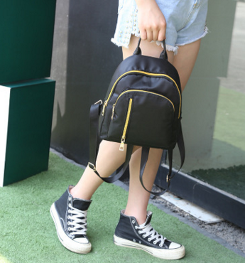 Casual Waterproof Nylon Backpack - Versatile Compact Bag