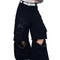 Pantalones Cargo Sueltos con Bolsillos Removibles