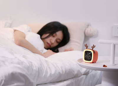 Reloj Despertador Digital con Luz Nocturna, Termómetro y Carga USB para Niños - Image 34