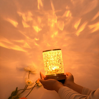 Luz Proyectora Atmosférica con Ondas de Agua Giratoria Multicolor